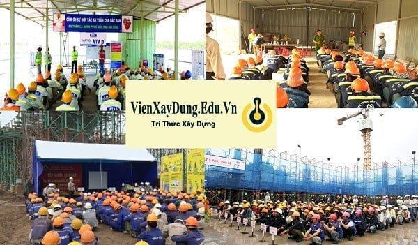 Huấn Luyện An Toàn Nhóm 3 Công Nhân
