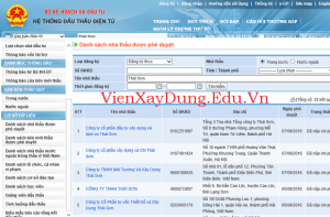 Dịch Vụ Đăng Tải Đăng Ký Thông Tin Đấu Thầu Nhà Thầu Uy Tín