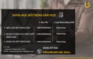 Hoc phi khai giang khoa hoc bat dong san 2025 300x191 - Khóa Học Chứng Chỉ Môi Giới Bất Động Sản tại Hà Nội - TPHCM 2025