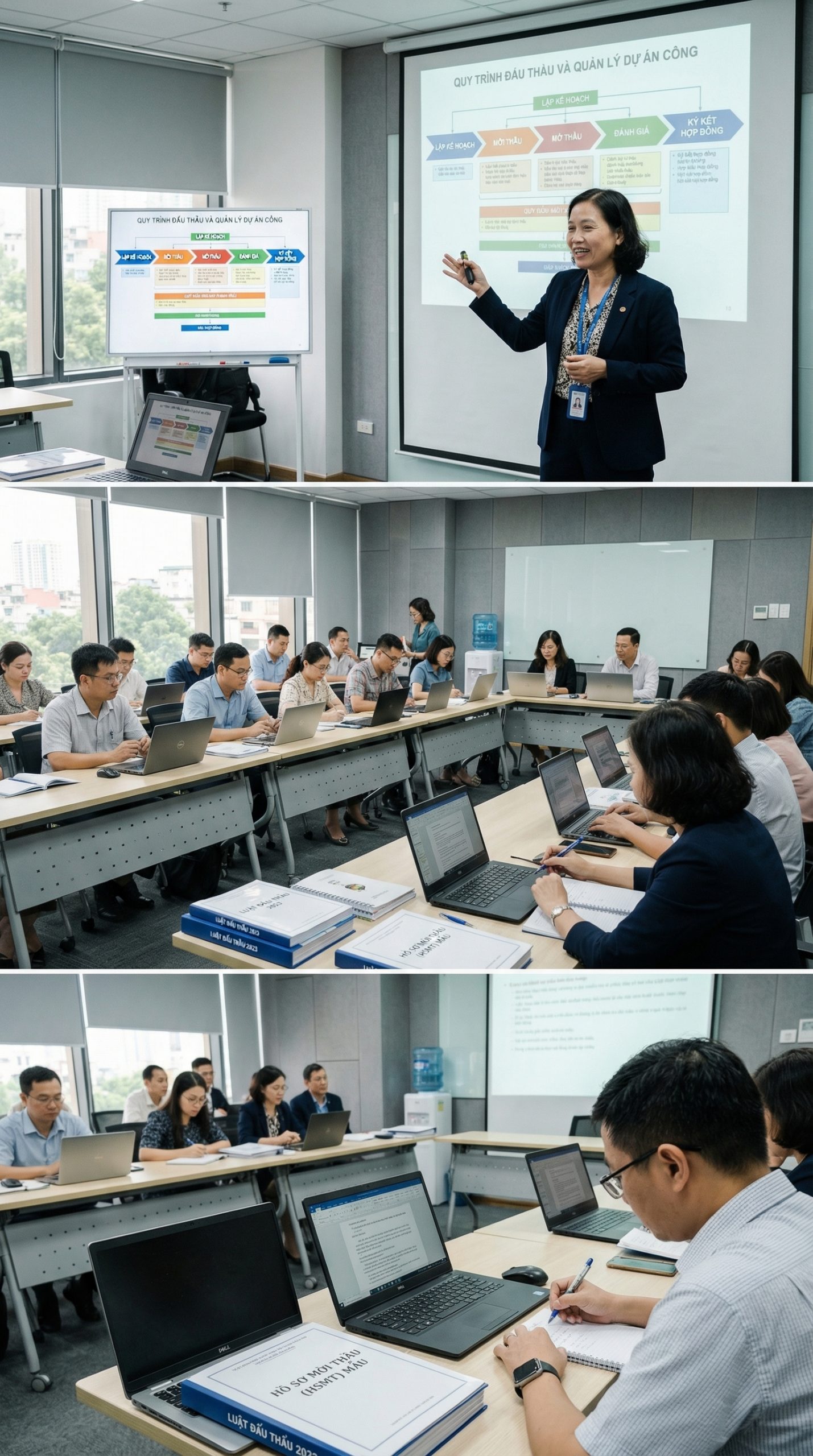 Khoa Hoc Dau Thau 1 scaled - Lớp Học Cấp Chứng Chỉ Đấu Thầu Tại H&agrave; Nội - TPHCM 2026