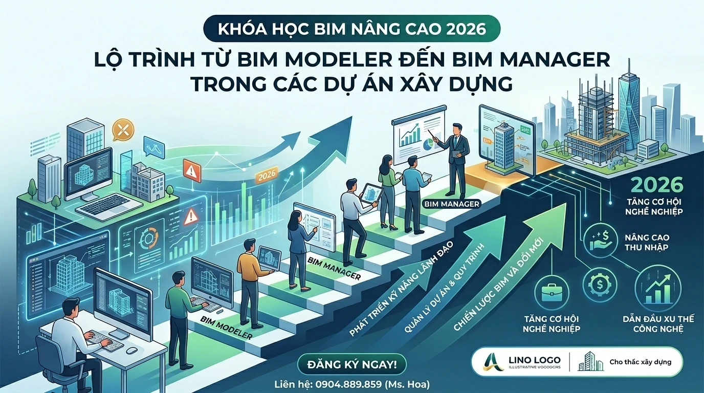 Tuyển sinh khoá học BIM