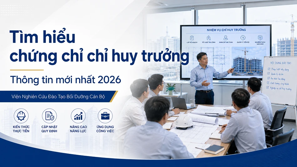 Tìm hiểu chứng chỉ chỉ huy trưởng 2026
