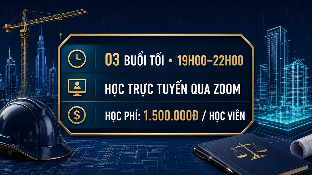 Học phí luật xây dựng 135