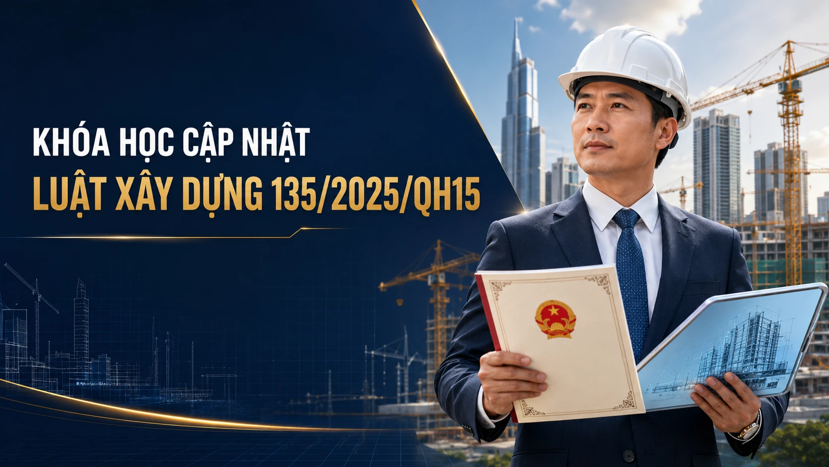 Khóa học cập nhật Luật Xây dựng 135/2025/QH15